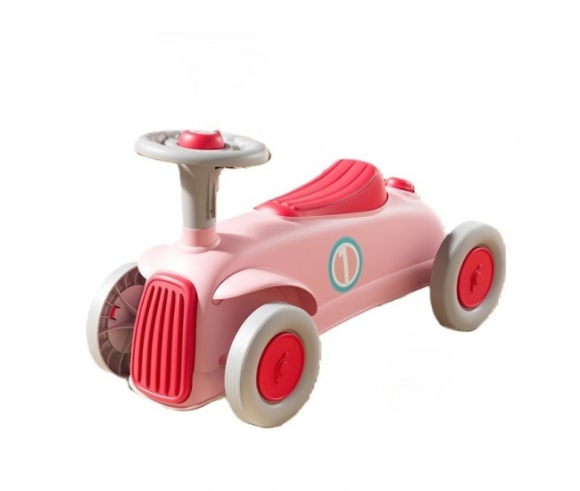 Masinuta Ride-On Flippy, cu Sistem Anti-Rasturnare, Claxon pe Volan, 1-6 Ani, 60 x 28 x 34 cm, Roz Masinuta Ride-On Flippy, cu Sistem Anti-Rasturnare, Claxon pe Volan, 1-6 Ani, 60 x 28 x 34 cm, Roz