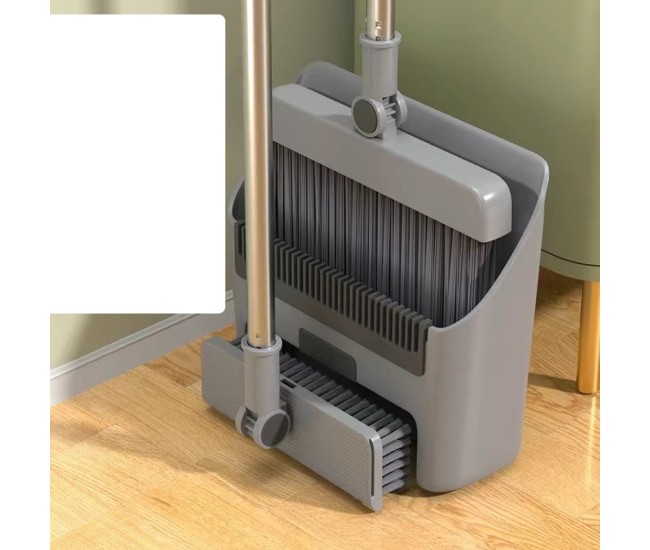 Matura Perie si Faras cu Coada Flippy, Set 3 in 1, cu Dinti de Pieptene pentru Curatare Matura, rotativ, pliabil, detasabil, Otel inoxidabil si Polipropilena, Gri inchis Matura Perie si Faras cu Coada Flippy, Set 3 in 1, cu Dinti de Pieptene pentru Curatare Matura, rotativ, pliabil, detasabil, Otel inoxidabil si Polipropilena, Gri inchis