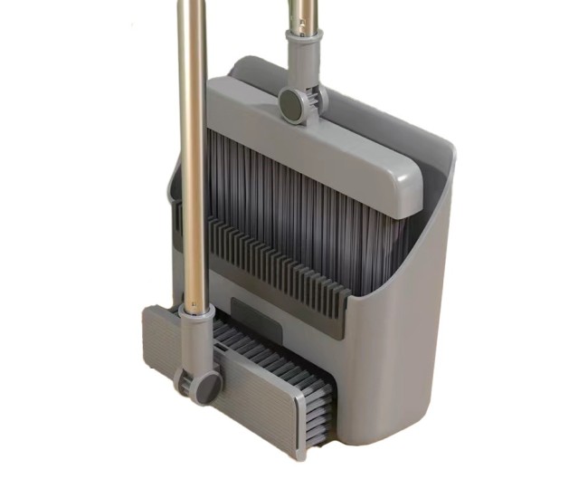 Matura Perie si Faras cu Coada Flippy, Set 3 in 1, cu Dinti de Pieptene pentru Curatare Matura, rotativ, pliabil, detasabil, Otel inoxidabil si Polipropilena, Gri inchis Matura Perie si Faras cu Coada Flippy, Set 3 in 1, cu Dinti de Pieptene pentru Curatare Matura, rotativ, pliabil, detasabil, Otel inoxidabil si Polipropilena, Gri inchis