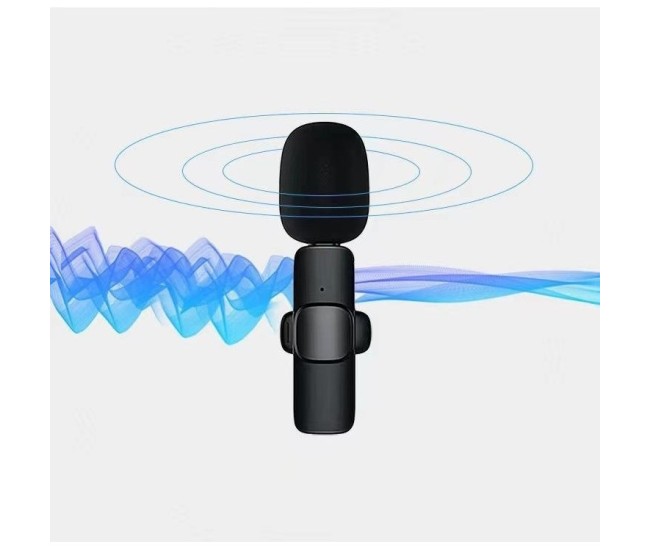 Microfon Lavalieră Wireless, Flippy, Bluetooth 5.0, 1 Microfon + 1 Receptor Tip C, Autonomie 1-3h, 70 dB, Baterie 50 mAh, Negru Microfon Lavalieră Wireless, Flippy, Bluetooth 5.0, 1 Microfon + 1 Receptor Tip C, Autonomie 1-3h, 70 dB, Baterie 50 mAh, Negru