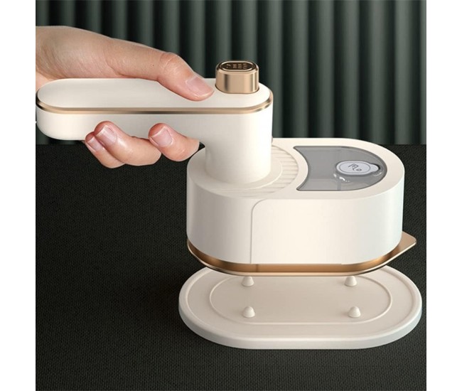 Mini Fier de Calcat, Flippy, Pliabil si Portabil, Calcare Verticala/Orizonala, cu Abur, 50 ml, 40W, 10.5 x 12 cm, Alb