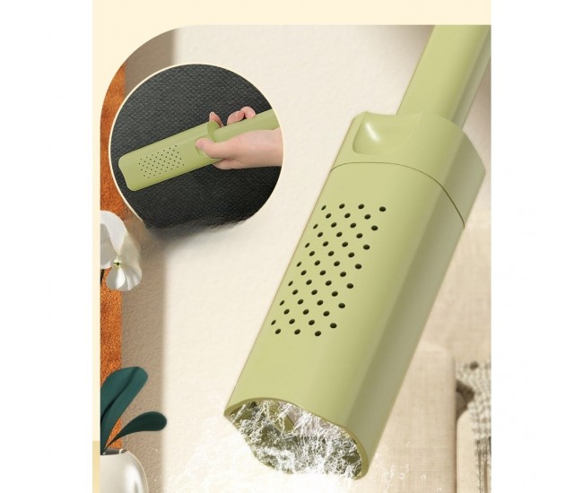 Mini Mop, Flippy, Pentru Uz Casnic, Sistem Autostoarcere, Portabil, Mop cu Burete, Rotire 180°,15 x 27.5 cm, Verde Mini Mop, Flippy, Pentru Uz Casnic, Sistem Autostoarcere, Portabil, Mop cu Burete, Rotire 180°,15 x 27.5 cm, Verde