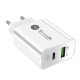 Incarcator Rapid PD QC3.0, Flippy, 2 Porturi, USB + Type C, 20W, Incarcare Rapida, Protectie Supraincalzire, 9.5 x 5.3 x 5.8 cm, Alb Incarcator Rapid PD QC3.0, Flippy, 2 Porturi, USB + Type C, 20W, Incarcare Rapida, Protectie Supraincalzire, 9.5 x 5.3 x 5.8 cm, Alb