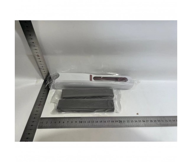 Mop de mână Flippy, mini portabil, cu sistem de stoarcere, dispozitiv de curățare manuală, cu burete absorbant, material PVA, suprafețe și ferestre multiple, 29,5 x 15,5 cm, alb Culoare: Patentat [mop mic + 2 PU care nu se întăresc niciodată Mian Tou]