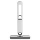 Mop de mână Flippy, mini portabil, cu sistem de stoarcere, dispozitiv de curățare manuală, cu burete absorbant, material PVA, suprafețe și ferestre multiple, 29,5 x 15,5 cm, alb Culoare: Patentat [mop mic + 3 PU care nu se întăresc niciodată Mian Tou]
