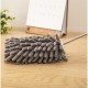 Mop din Microfibra pentru Curatenie, Flippy, Set 2 Capete Detasabil, Mop din Microfibra, Pamatuf pentru Praf, Maner Extensibil, EVA, Impachetate in Sac cu Fermoar, Gri