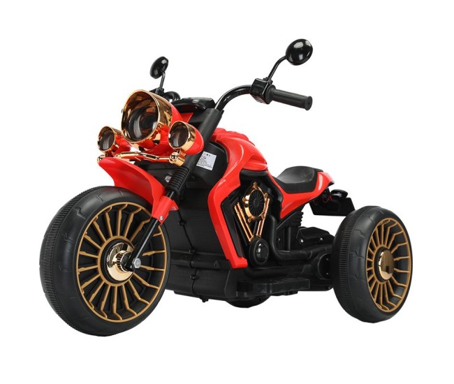 Tricicleta Electrica pentru Copii, Flippy, cu 2 Acumulatoare 380*2, 6V 4.5, Telecomanda, Bluetooth, Sistem Anti-Rasturnare, Sistem de Lumini si Sunet, 6-8 Ani, 93 x 48 x 63 cm, Rosu Negru Tricicleta Electrica pentru Copii, Flippy, cu 2 Acumulatoare 380*2, 6V 4.5, Telecomanda, Bluetooth, Sistem Anti-Rasturnare, Sistem de Lumini si Sunet, 6-8 Ani, 93 x 48 x 63 cm, Rosu Negru