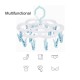 Uscator de Rufe Suspendat Flippy, cu 16 Carlige, Rotire 360 Grade, Mateiral Plastic, Usor de Depozitat, Multifunctional, 26 x 21 cm, Albastru Uscator de Rufe Suspendat Flippy, cu 16 Carlige, Rotire 360 Grade, Mateiral Plastic, Usor de Depozitat, Multifunctional, 26 x 21 cm, Albastru