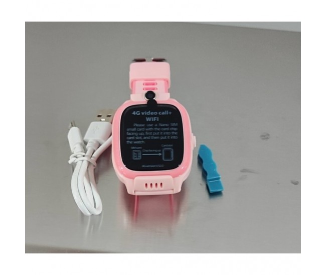 Ceas Smartwatch Flippy, Pentru Copii, Model Y36, cu Functie Telefon, 4G, Localizare LBS, Istoric Traseu, Monitorizare Spion, Apel Video, Rezistent la Apa, Roz Ceas Smartwatch Flippy, Pentru Copii, Model Y36, cu Functie Telefon, 4G, Localizare LBS, Istoric Traseu, Monitorizare Spion, Apel Video, Rezistent la Apa, Roz