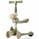 Trotineta Multifunctionala 3 in 1, Flippy, pentru Copii, 1-7 Ani, cu Lumini si Muzica, Reglabil 360, Pliere Usoara, Reglarea Inaltimii, Model Dinozaur, Bej/Verde Trotineta Multifunctionala 3 in 1, Flippy, pentru Copii, 1-7 Ani, cu Lumini si Muzica, Reglabil 360, Pliere Usoara, Reglarea Inaltimii, Model Dinozaur, Bej/Verde