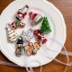 Set 9 Decoratiuni de Craciun, Flippy, pentru Brad, 5 cm, din Sticla, 22 x 12.5 x 4.2 cm, Multicolor
