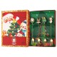 Set 4 Furculite, Flippy, Tema Craciun, Model Carry The Merry, 4 Modele, din Otel Inoxidabil, 19.5 x 16 x 2 cm, Multicolor