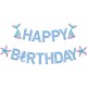 Banner Happy Birthday Sirena, Flippy, Colectia Mermaid, 17 Piese, Multicolor Banner Happy Birthday Sirena, Flippy, Colectia Mermaid, 17 Piese, Multicolor