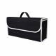 Organizator Portbagaj Auto Pliabil, Flippy, Cutie Depozitare Multifunctionala, Material Textil Non Woven, 50 x 17 x 24 cm, Negru