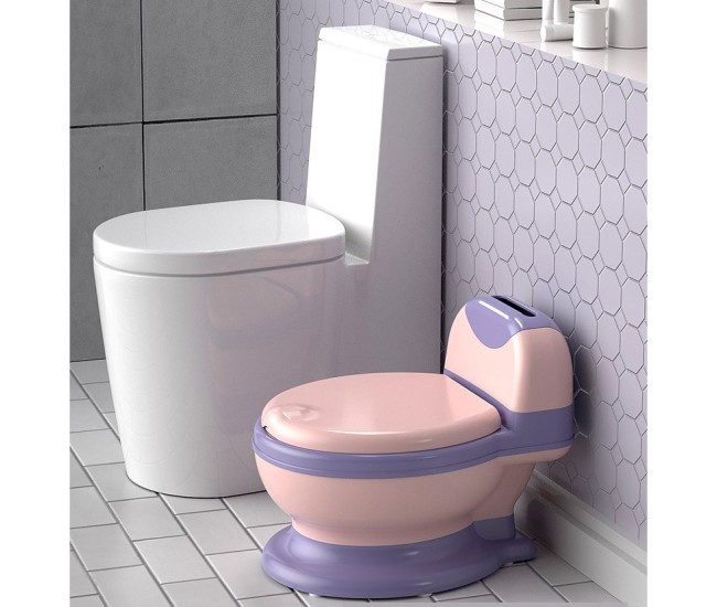 Olita Bebelusi, Flippy, pentru Copii 1 - 8 Ani, Model Toaleta Adulti, Colac Moale PVC, Compartiment Detasabil, Cutie Depozitare Hartie, 34 x 32 x 19 cm, Roz/Mov Olita Bebelusi, Flippy, pentru Copii 1 - 8 Ani, Model Toaleta Adulti, Colac Moale PVC, Compartiment Detasabil, Cutie Depozitare Hartie, 34 x 32 x 19 cm, Roz/Mov