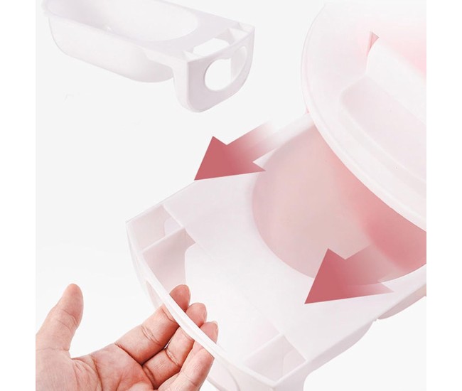 Olita pentru Copii, Flippy, +1an, Portabila, Design Vacuta cu Capac, Model Prietenos, Non-Toxic, cu Manere, Compartiment Detasabil, Perie Inclusa, Usor de Curatat, Roz Olita pentru Copii, Flippy, +1an, Portabila, Design Vacuta cu Capac, Model Prietenos, Non-Toxic, cu Manere, Compartiment Detasabil, Perie Inclusa, Usor de Curatat, Roz