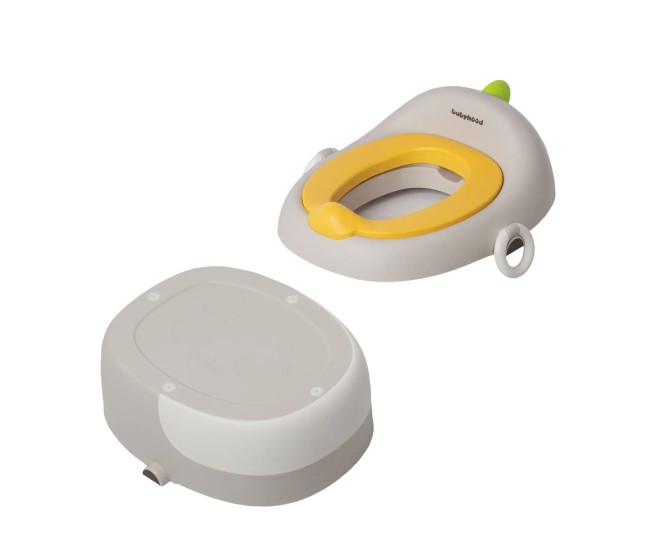 Olita pentru Copii, Flippy, 3 in 1, Detasabila, Inaltator, Reductor WC, cu Capac, 100 de Saci de Unica Folosinta, Gri Olita pentru Copii, Flippy, 3 in 1, Detasabila, Inaltator, Reductor WC, cu Capac, 100 de Saci de Unica Folosinta, Gri