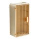 Organizator Cosmetice, Flippy, Montare pe Perete fara Perforare, 36.5x10.9x20 cm, din PP si ABS, Bej, Usa Transparenta Organizator Cosmetice, Flippy, Montare pe Perete fara Perforare, 36.5x10.9x20 cm, din PP si ABS, Bej, Usa Transparenta