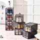 Organizator de Pantofi, Flippy, din PP+ABS, Usa Frontala Magnetica, Rezistenta la Praf, Anti-Oxidare, Utilizare Multipla, 36 x 28 x 21 cm, Gri Transparent Organizator de Pantofi, Flippy, din PP+ABS, Usa Frontala Magnetica, Rezistenta la Praf, Anti-Oxidare, Utilizare Multipla, 36 x 28 x 21 cm, Gri Transparent