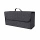 Organizator Portbagaj Auto Pliabil, Flippy, Cutie Depozitare Multifunctionala, Material Textil Non Woven, 50 x 17 x 24 cm, Gri