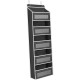 Organizator Suspendat pentru Usi, Flippy, din Nailon si Plasa, Baza de Carton Ingrosat, 5 Buzunare Principale + 5 Buzunare Laterale, 146 x 40 x 17 cm, 2 Carlige Incluse, Negru Organizator Suspendat pentru Usi, Flippy, din Nailon si Plasa, Baza de Carton Ingrosat, 5 Buzunare Principale + 5 Buzunare Laterale, 146 x 40 x 17 cm, 2 Carlige Incluse, Negru