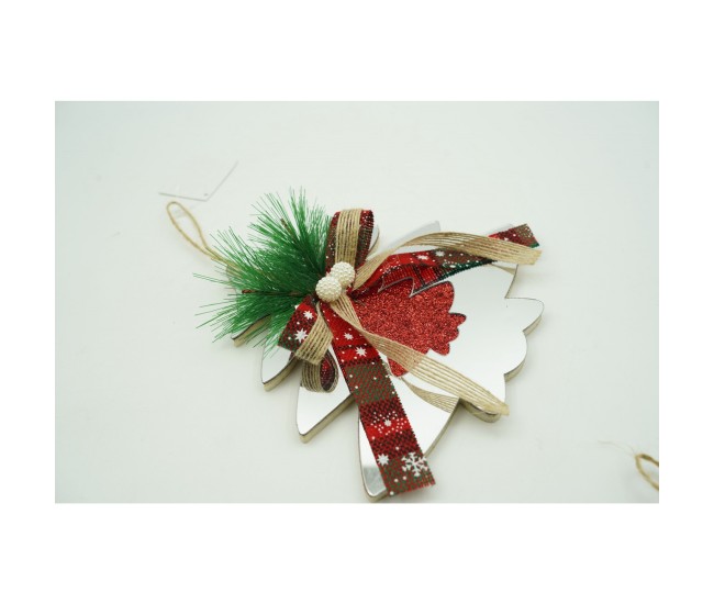 Ornament brad, Flippy, Brad, Argintiu, Lucios, 14*17CM, Acril, Interior/ Exterior Ornament brad, Flippy, Brad, Argintiu, Lucios, 14*17CM, Acril, Interior/ Exterior