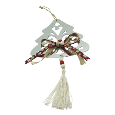 Ornament brad, Flippy, Brad, Argintiu, Lucios, 14*26CM, Acril, Interior/ Exterior Ornament brad, Flippy, Brad, Argintiu, Lucios, 14*26CM, Acril, Interior/ Exterior