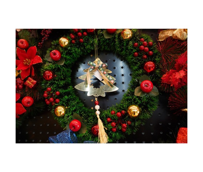 Ornament brad, Flippy, Brad, Auriu, Lucios, 14*26CM, Acril, Interior/ Exterior Ornament brad, Flippy, Brad, Auriu, Lucios, 14*26CM, Acril, Interior/ Exterior