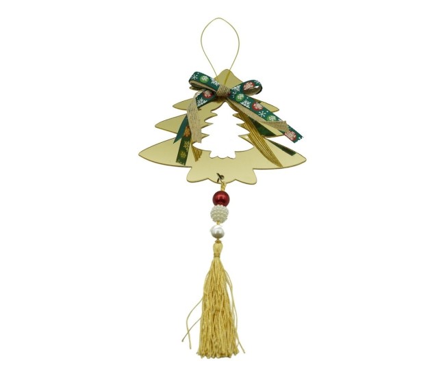 Ornament brad, Flippy, Brad, Auriu, Lucios, 14*26CM, Acril, Interior/ Exterior Ornament brad, Flippy, Brad, Auriu, Lucios, 14*26CM, Acril, Interior/ Exterior