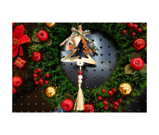 Ornament brad, Flippy, Brad, Auriu, Lucios, 15*28CM, Acril, Interior/ Exterior Ornament brad, Flippy, Brad, Auriu, Lucios, 15*28CM, Acril, Interior/ Exterior