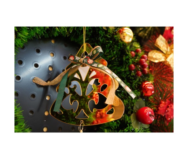 Ornament brad, Flippy, Brad, Auriu, Lucios, 15*28CM, Acril, Interior/ Exterior
