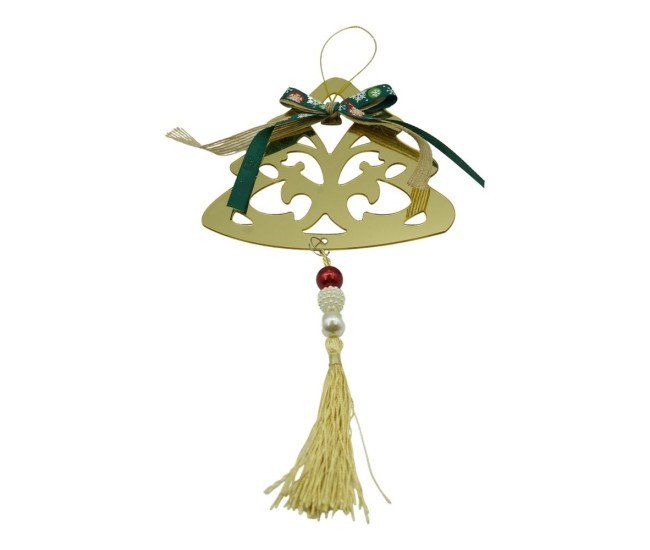 Ornament brad, Flippy, Brad, Auriu, Lucios, 15*28CM, Acril, Interior/ Exterior