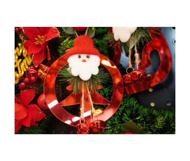 Ornament brad, Flippy, Brad cu clopotei, Rosu, Lucios, 15*20CM, Acril, Interior/ Exterior Ornament brad, Flippy, Brad cu clopotei, Rosu, Lucios, 15*20CM, Acril, Interior/ Exterior