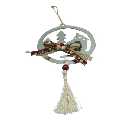 Ornament brad, Flippy, Pasare, Argintiu, Lucios, 14*26CM, Acril, Interior/ Exterior Ornament brad, Flippy, Pasare, Argintiu, Lucios, 14*26CM, Acril, Interior/ Exterior