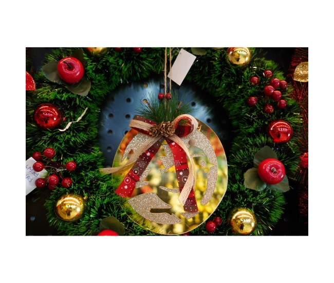 Ornament brad, Flippy, Pasare, Auriu, Lucios, 17*17CM, Acril, Interior/ Exterior Ornament brad, Flippy, Pasare, Auriu, Lucios, 17*17CM, Acril, Interior/ Exterior