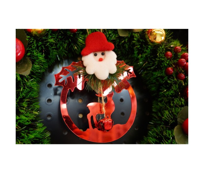 Ornament brad, Flippy, Ren cu clopotei, Rosu, Lucios, 15*20CM, Acril, Interior/ Exterior Ornament brad, Flippy, Ren cu clopotei, Rosu, Lucios, 15*20CM, Acril, Interior/ Exterior