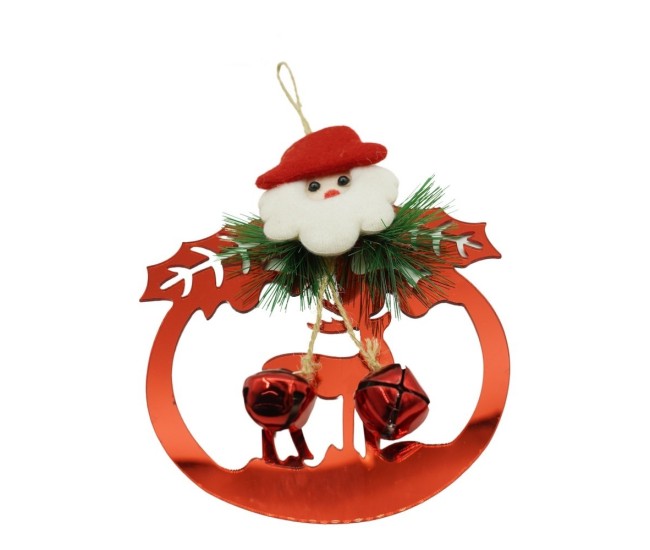 Ornament brad, Flippy, Ren cu clopotei, Rosu, Lucios, 15*20CM, Acril, Interior/ Exterior Ornament brad, Flippy, Ren cu clopotei, Rosu, Lucios, 15*20CM, Acril, Interior/ Exterior