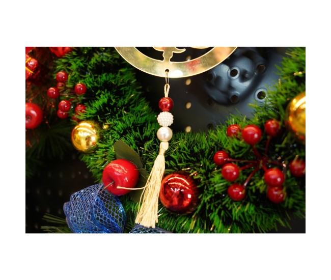 Ornament brad, Flippy, Rotund, Auriu, Lucios, 15*26CM, Acril, Interior/ Exterior Ornament brad, Flippy, Rotund, Auriu, Lucios, 15*26CM, Acril, Interior/ Exterior