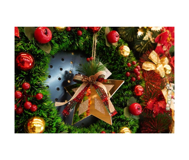 Ornament brad, Flippy, Stea, Auriu, Lucios, 17*17CM, Acril, Interior/ Exterior Ornament brad, Flippy, Stea, Auriu, Lucios, 17*17CM, Acril, Interior/ Exterior