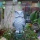 Ornament de Decor pentru Gradina cu LED, Flippy, Model Bufnita cu Felinar, Decoratiune Exterioara pentru Casa si Gradina, din Rasina, 21.5x15 cm, Gri Ornament de Decor pentru Gradina cu LED, Flippy, Model Bufnita cu Felinar, Decoratiune Exterioara pentru Casa si Gradina, din Rasina, 21.5x15 cm, Gri