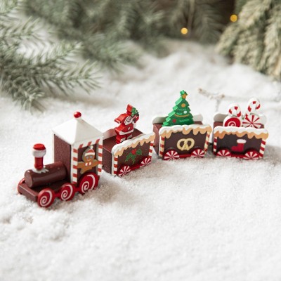 Ornament Decoratiune de Craciun Tren Pictat, Flippy, Tip Ornament Jucarie de Decor pentru Craciun, din Lemn 20 cm, Tren Figurina de Craciun, Maro inchis Ornament Decoratiune de Craciun Tren Pictat, Flippy, Tip Ornament Jucarie de Decor pentru Craciun, din Lemn 20 cm, Tren Figurina de Craciun, Maro inchis