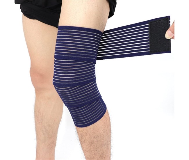 Orteza Elastica, Flippy, Pentru Picior/Mana, cu Prindere Velcro, 7.5 x 180 cm, din Nailon, Albastru Orteza Elastica, Flippy, Pentru Picior/Mana, cu Prindere Velcro, 7.5 x 180 cm, din Nailon, Albastru