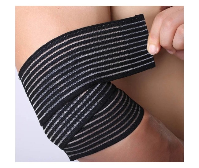 Orteza Elastica, Flippy, Pentru Picior/Mana, cu Prindere Velcro, 7.5 x 180 cm, din Nailon, Negru Orteza Elastica, Flippy, Pentru Picior/Mana, cu Prindere Velcro, 7.5 x 180 cm, din Nailon, Negru