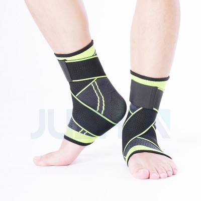 Orteza pentru Glezna, Flippy, cu Benzi Elastice de Fixare, 24 x 10.5 cm, din Nailon, Negru/Verde Orteza pentru Glezna, Flippy, cu Benzi Elastice de Fixare, 24 x 10.5 cm, din Nailon, Negru/Verde