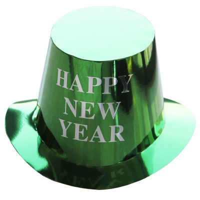 Palarie Happy New Year pentru Revelion, Flippy, Palarie Festiva de Anul Nou, Palarie Magica din Hartie, 29 x 25 x 15.5 cm, Colorata Sclipitor Verde Palarie Happy New Year pentru Revelion, Flippy, Palarie Festiva de Anul Nou, Palarie Magica din Hartie, 29 x 25 x 15.5 cm, Colorata Sclipitor Verde