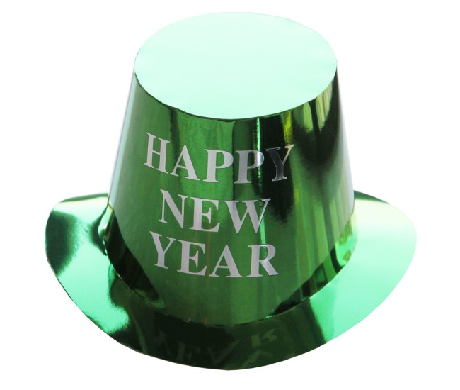 Palarie Happy New Year pentru Revelion, Flippy, Palarie Festiva de Anul Nou, Palarie Magica din Hartie, 29 x 25 x 15.5 cm, Colorata Sclipitor Verde Palarie Happy New Year pentru Revelion, Flippy, Palarie Festiva de Anul Nou, Palarie Magica din Hartie, 29 x 25 x 15.5 cm, Colorata Sclipitor Verde