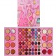 Paleta de farduri Kevin&Coco, 72 de culori, stil pliabil, conturing, iluminator, blush incluse, dreptunghiulara, 22 x 24.5 cm, 490 g, multicolor Paleta de farduri Kevin&Coco, 72 de culori, stil pliabil, conturing, iluminator, blush incluse, dreptunghiulara, 22 x 24.5 cm, 490 g, multicolor