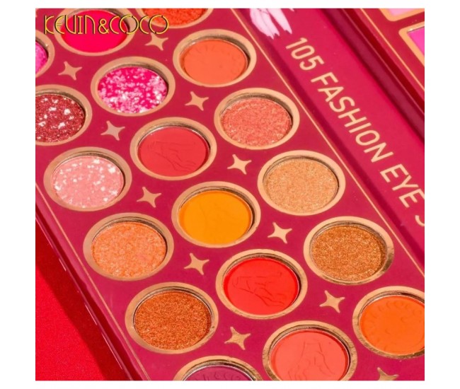 Paleta de Farduri Kevin&Coco, 105 culori, Stil Pliabil, Wednesday, Conturing, Iluminator, Blush incluse, Fara Sulfati, Pudra Compacta, 18.7 x 17.3 x 2.6 cm, 407 g, multicolor Paleta de Farduri Kevin&Coco, 105 culori, Stil Pliabil, Wednesday, Conturing, Iluminator, Blush incluse, Fara Sulfati, Pudra Compacta, 18.7 x 17.3 x 2.6 cm, 407 g, multicolor