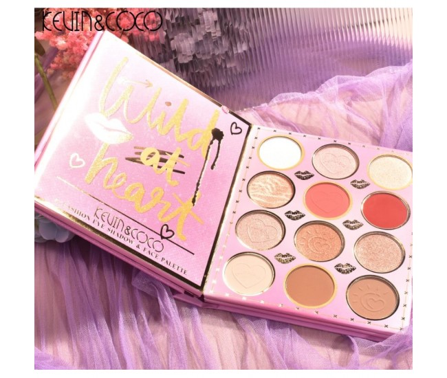 Paleta de Farduri Kevin&Coco, 72 culori, Stil Carte, 3 Straturi, Pudra Compacta, Clasic, Fara Sulfati, 14 x 14 cm, 80 g, multicolor Paleta de Farduri Kevin&Coco, 72 culori, Stil Carte, 3 Straturi, Pudra Compacta, Clasic, Fara Sulfati, 14 x 14 cm, 80 g, multicolor