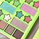 Paleta de Machiaj, KEVIN&COCO, 20 Culori Green Girl, Fard de Pleoape si Blush, Verde Paleta de Machiaj, KEVIN&COCO, 20 Culori Green Girl, Fard de Pleoape si Blush, Verde